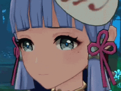 Ayaka Feels The Magic GIF