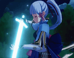 Ayaka Sword Power GIF