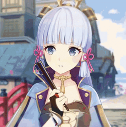 Ayaka Walking On The Streets GIF