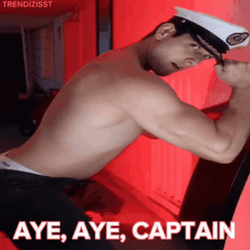 Aye Aye Captain Macho Dancing Guy GIF