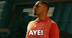 Aye Bad Boys Will Smith GIF
