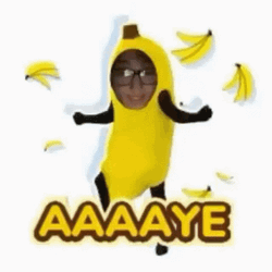 Aye Banana Guy Dance GIF