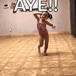 Aye Get It Little Girl GIF