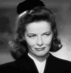 Aye Katharine Hepburn American Actress Salute GIF