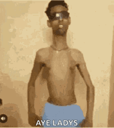 Aye Ladys Skinny Man Dancing GIF