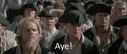 Aye Pirates Of The Caribbean Cheer GIF