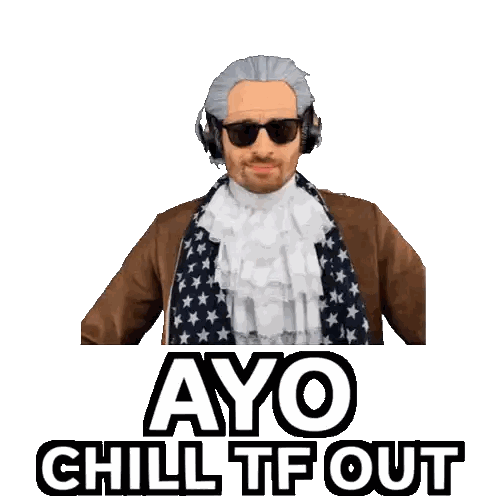 Ayo Chill Tf Out Sticker