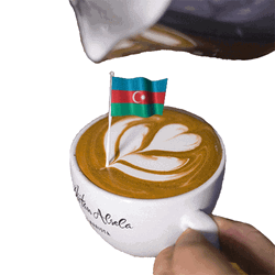 Azerbaijan Coffee Latte Art