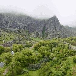 Azerbaijan Lachin District Mountains GIF