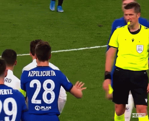 Azpilicueta Is Wearing The Number 28 Jersey GIF
