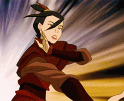 Azula Fire Ball Bending Attack GIF