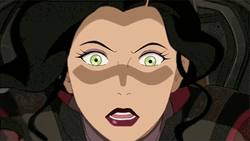 Azula Plane Pull Shocked GIF