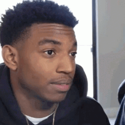 B Lou Oooh Reaction While Watching TV GIF