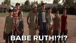 Babe Ruth Boys Sandlot Movie