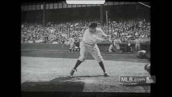 Babe Ruth Slow Motion Hit