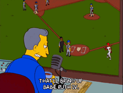 Babe Ruth The Simpsons Baseball Game