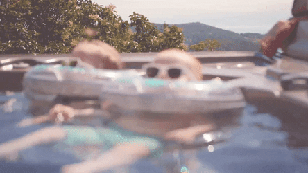 Babies On The Floaties GIF