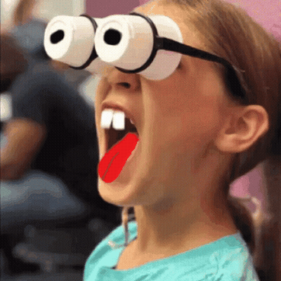 Baby And Dog Looking Out Window GIF