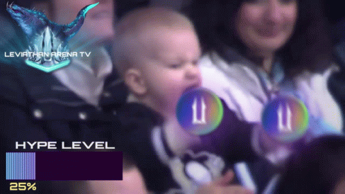 Baby Blowing Soap Bubbles Hype Level 25% GIF
