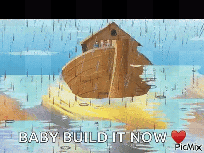 Baby Build It Now Cartoon Boat GIF