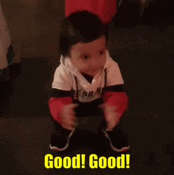 Baby Clap Good Reaction GIF