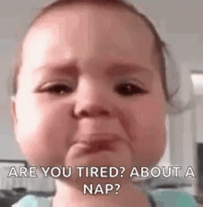 Baby Crying Are You Tired About A Nap GIF