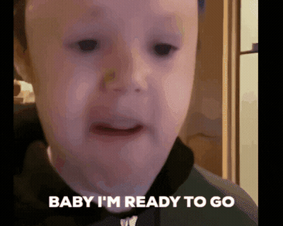 Baby Crying Baby I'm Ready To Go GIF