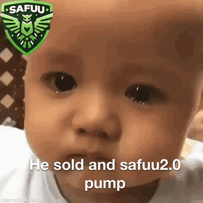 Baby Crying He Sold And Safuu 2.0 Pump GIF