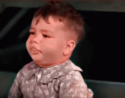 Baby Crying In Car GIF