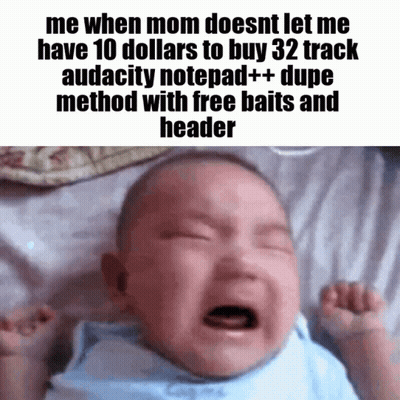 Baby Crying Me When Mom Doesn't Let Me GIF
