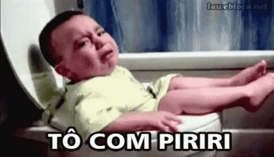 Baby Crying On Toilet Saying To Com Piriri GIF