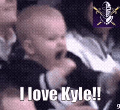 Baby Crying Says I Love Kyle GIF