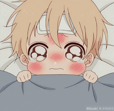 Baby Crying With Bandage GIF