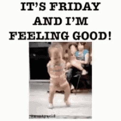 Baby Dancing Friday Feeling Good GIF