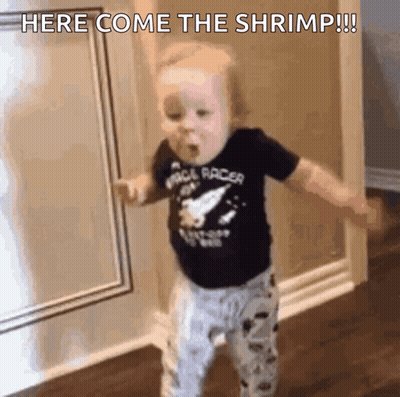 Baby Dancing In Front Of Mirror GIF
