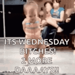 Baby Dancing Wacky Wednesday  GIF