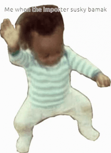 Baby Dancing With Susky Bamak Caption GIF