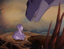 Baby Dinosaur Kiss GIF