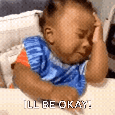 Baby Dinosaur Sitting In High Chair GIF