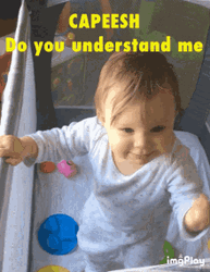 Baby Doing Popular Italian Hand Gesture GIF