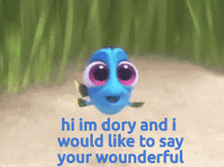 Baby Dory Excited GIF