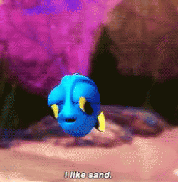Baby Dory I Like Sand GIF