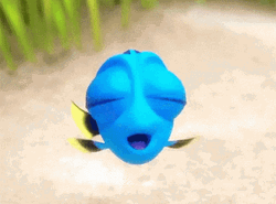 Baby Dory Talking GIF