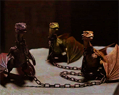 Baby Dragon Attempting Dracarys GIF