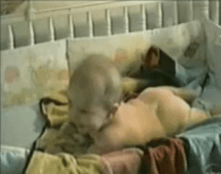 Baby Farting Powder GIF