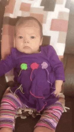 Baby Fever Falling Down Sneezing GIF