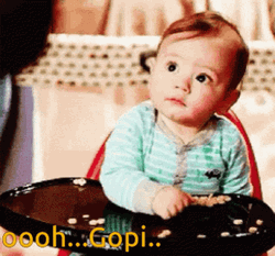 Baby Fever Lifting Hand Slowly GIF