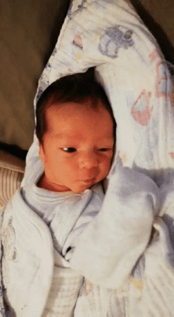 Baby Fever Sneeze In Bed GIF