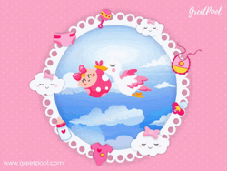 Baby Girl Baby Shower GIF