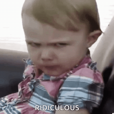 Baby Girl Crying In Car Seat GIF